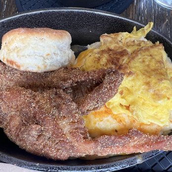 Blvd Bistro - Fried Catfish Breakfast - American Near Me - New York, New York Blvd Bistro - Fried Catfish Breakfast - American Near Me - New York, New York
