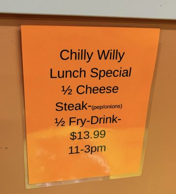 Chilly Willy Cheesesteaks by null