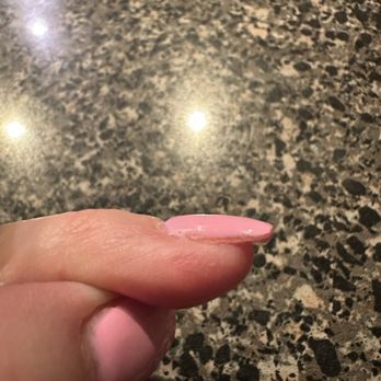 Angel Tips Nailspa - Nail polish wasn't even applied correctly! And I love they have their website blocked to even post a legit review! AWFUL OVERPRICED - Nail Salons Near Me - Warrenton, Virginia