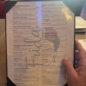 Frida Midtown - Main menu - Mexican Near Me - New York, New York Frida Midtown - Main menu - Mexican Near Me - New York, New York
