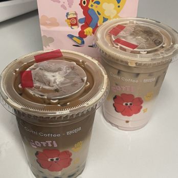 Cotti Coffee - Stardust oat latte & strawberry latte - Coffee & Tea Near Me - Markham, Ontario Cotti Coffee - Stardust oat latte & strawberry latte - Coffee & Tea Near Me - Markham, Ontario