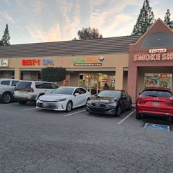 Outside restaurant