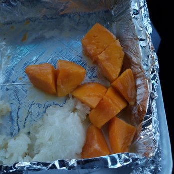 S Thai Food - Spoiled mango and good sticky rice. - Thai Near Me - Temecula, California
