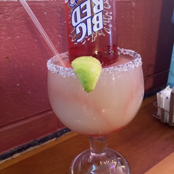 Blackbeard's On The Beach - Big Red Margarita - Seafood Near Me - Corpus Christi, Texas