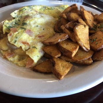Shelly's Cafe - Shrimp omelet-- absolutely incredible - Breakfast & Brunch Near Me - Tampa, Florida