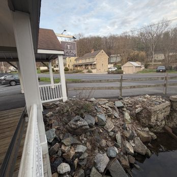 Tiptons Tavern - Outside creek view - Pubs Near Me - Phillipsburg, New Jersey