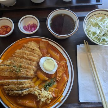 Yumee Katsu - Full view of the set that comes with the katsus! - Korean Near Me - Castro Valley, California