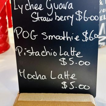 La Liégeoise - Drink options - Waffles Near Me - East Honolulu, Hawaii