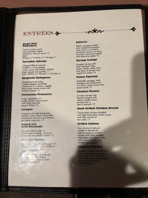 Menu photo 7 Cafe Pasta Greensboro, NC