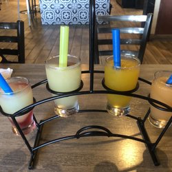 El Paso Mexican Grill - Margarita sampler (Raspberry, sangria, mango, peach)