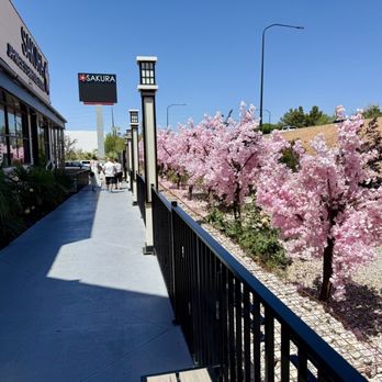 Sakura - Pretty walkway to entrance - Japanese Near Me - St. George, Utah Sakura - Pretty walkway to entrance - Japanese Near Me - St. George, Utah
