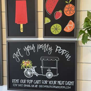 POP- Pacific Organic Pops - Interior decor - Organic Stores Near Me - Los Alamitos, California POP- Pacific Organic Pops - Interior decor - Organic Stores Near Me - Los Alamitos, California