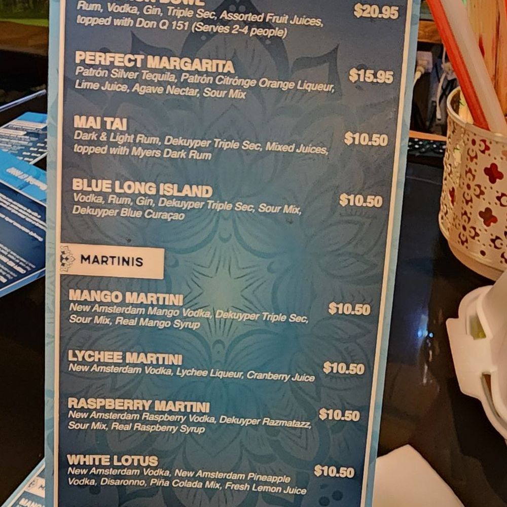 Thai Palace - Drink menu. - Thai Near Me - Bloomfield, Connecticut Thai Palace - Drink menu. - Thai Near Me - Bloomfield, Connecticut