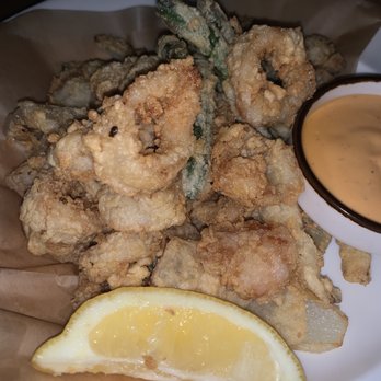 Myth - Calamari and Rock Shrimp - Cocktail Bars Near Me - Orlando, Florida