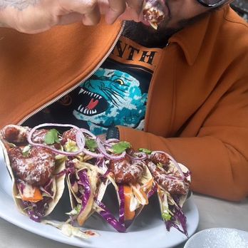 Green Eggs Cafe - Bang Bang Shrimp Tacos - Breakfast & Brunch Near Me - Philadelphia, Pennsylvania Green Eggs Cafe - Bang Bang Shrimp Tacos - Breakfast & Brunch Near Me - Philadelphia, Pennsylvania