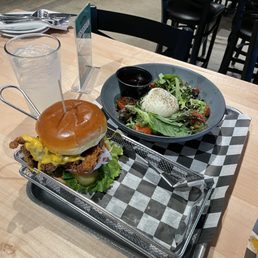 Ranch Brined Fried Chicken Sandwich