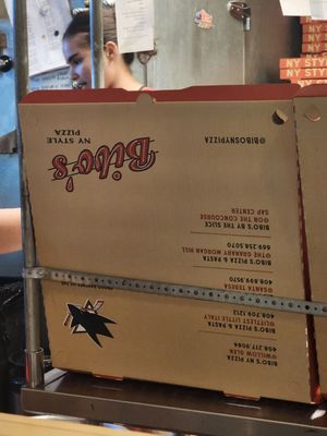 Menu photo 1 Bibo's NY Pizza San Jose, CA Menu photo 1 Bibo's NY Pizza San Jose, CA