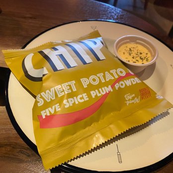 Double Chicken Please - The sweet potatoe chips - Cocktail Bars Near Me - New York, New York