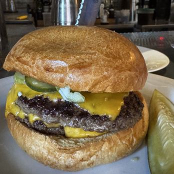 Au Cheval - Single Cheeseburger ($16.99) - Bars Near Me - Chicago, Illinois Au Cheval - Single Cheeseburger ($16.99) - Bars Near Me - Chicago, Illinois