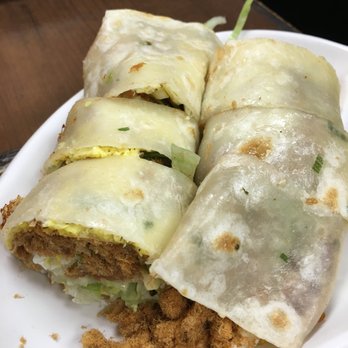 PaPa Chang's - meat floss pancake - Taiwanese Near Me - Markham, Ontario