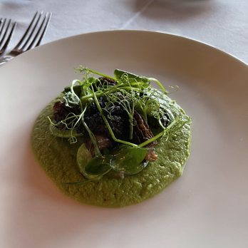 Chianti - 3rd course: Michigan Spring harvest. Tasty! - New American Near Me - Mackinac Island, Michigan