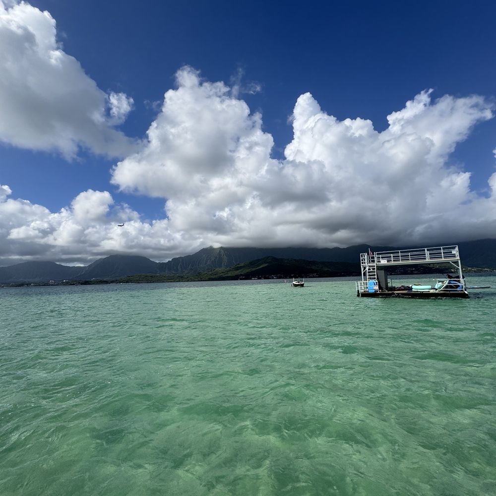 Captain Bruce - Barge with all the sea toys - paddle boards, floaties, pad to lay out on. - Boat Charters Near Me - Kaneohe, Hawaii