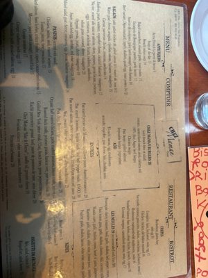 Menu photo 2 Chez Maman East San Francisco, CA