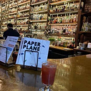 Paper Plane - bar area - Cocktail Bars Near Me - San Jose, California Paper Plane - bar area - Cocktail Bars Near Me - San Jose, California