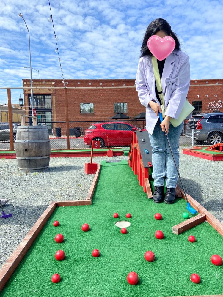 Putter's Goat Track Country Club Miniature Golf, Martinez Roadtrippers