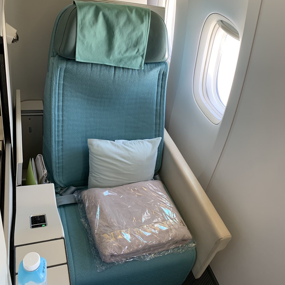 Korean Air - KE 777-300ER v2 business class suite SEA-ICN window seat - Airlines Near Me - Seattle, Washington