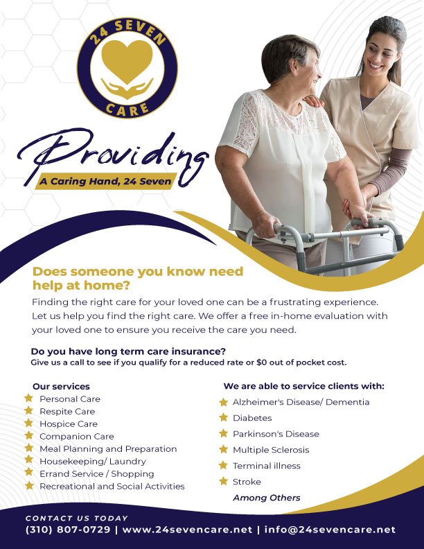 24 Seven Care - home care agency in Los Angeles, CA