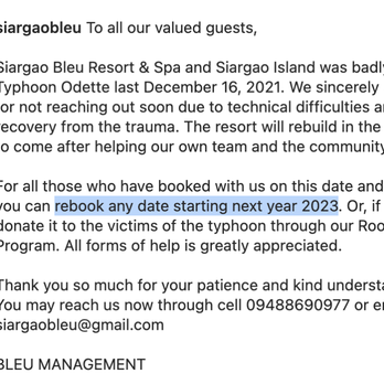 Siargao Bleu Resort & Spa - Resorts Near Me - General Luna, SUN