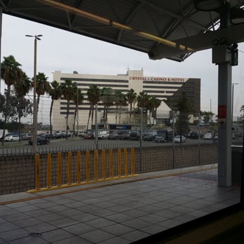 Artesia Station - Metro A Blue Line - The casino is all run down looking like shit!  I can't believe people eat in there? - Public Transportation Near Me - Compton, California