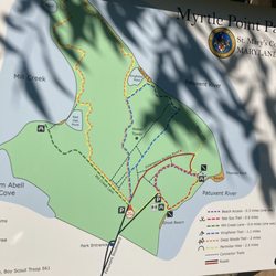 Myrtle Point Park - Map