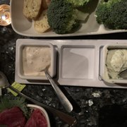 Photo of The Melting Pot - Buffalo, NY, United States. More dips -Gorgonzola and green goddess
