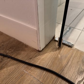 Virgin Hotels - Evidence of prior water damage at bottom of door jam - Hotels Near Me - Las Vegas, Nevada Virgin Hotels - Evidence of prior water damage at bottom of door jam - Hotels Near Me - Las Vegas, Nevada