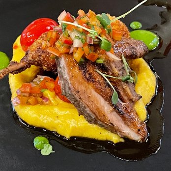 L'Orygine - Qual two way ! Roasted and fried. - Bistros Near Me - Quebec City, Quebec L'Orygine - Qual two way ! Roasted and fried. - Bistros Near Me - Quebec City, Quebec