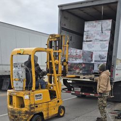 Tommy's Small Engine - Toro items being delivered to our location.