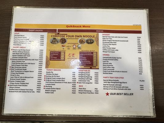 Menu photo 1 Quick Snack Manila, NCR