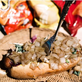 Just Dogs 34 - GOTTA' HAVE THE DR.PEPPER ONIONS! - Hot Dogs Near Me Just Dogs 34 - GOTTA' HAVE THE DR.PEPPER ONIONS! - Hot Dogs Near Me