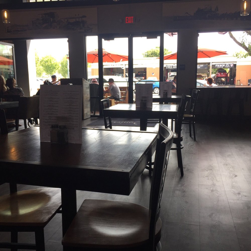 Juniors' - Entry way that leads to beautiful downtown sidewalk seating area. - American Near Me - Tracy, California Juniors' - Entry way that leads to beautiful downtown sidewalk seating area. - American Near Me - Tracy, California