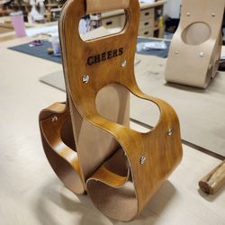 Tandy Leather Factory - Made this wine carrier!