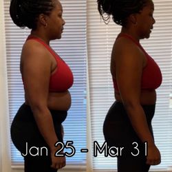 Grizzly Baird Fitness - Alexis's two month progress update! Proud of you Alexis!