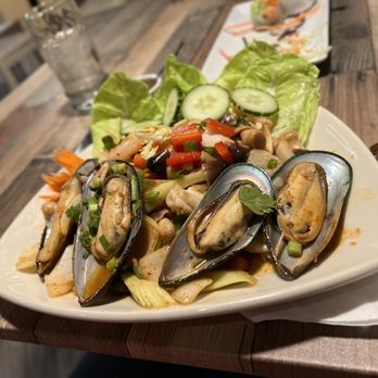 Thai With Us - Yum Seafood Salad. - Thai Near Me - Augusta, Maine