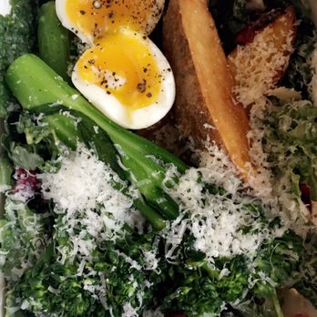 Mother - Kale Ceasar salad (to go, with fresh broccolini instead of crispy) - Vegetarian Near Me - Sacramento, California Mother - Kale Ceasar salad (to go, with fresh broccolini instead of crispy) - Vegetarian Near Me - Sacramento, California