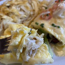 Elmer's Kitchen - Crabacado Omelette
