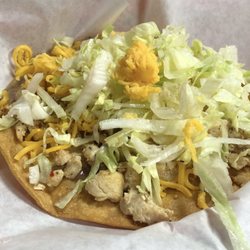 Andrea's Taco Shop - Chicken tostado -was good 6.19.22