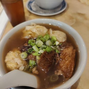 Mike's Noodle House - 9. Wonton and Beef Brisket Noodle Soup - Cantonese Near Me - Seattle, Washington