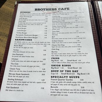 Brothers Cafe - Menu 5.17.2025 - Comfort Food Near Me - Santa Rosa, California Brothers Cafe - Menu 5.17.2025 - Comfort Food Near Me - Santa Rosa, California