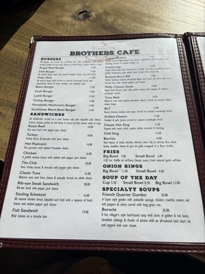 Menu photo 2 Brothers Cafe Santa Rosa, CA Menu photo 2 Brothers Cafe Santa Rosa, CA